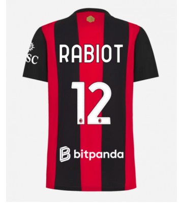 AC Milan Adrien Rabiot #12 Replika Hemmatröja Damer 2026-27 Kortärmad
